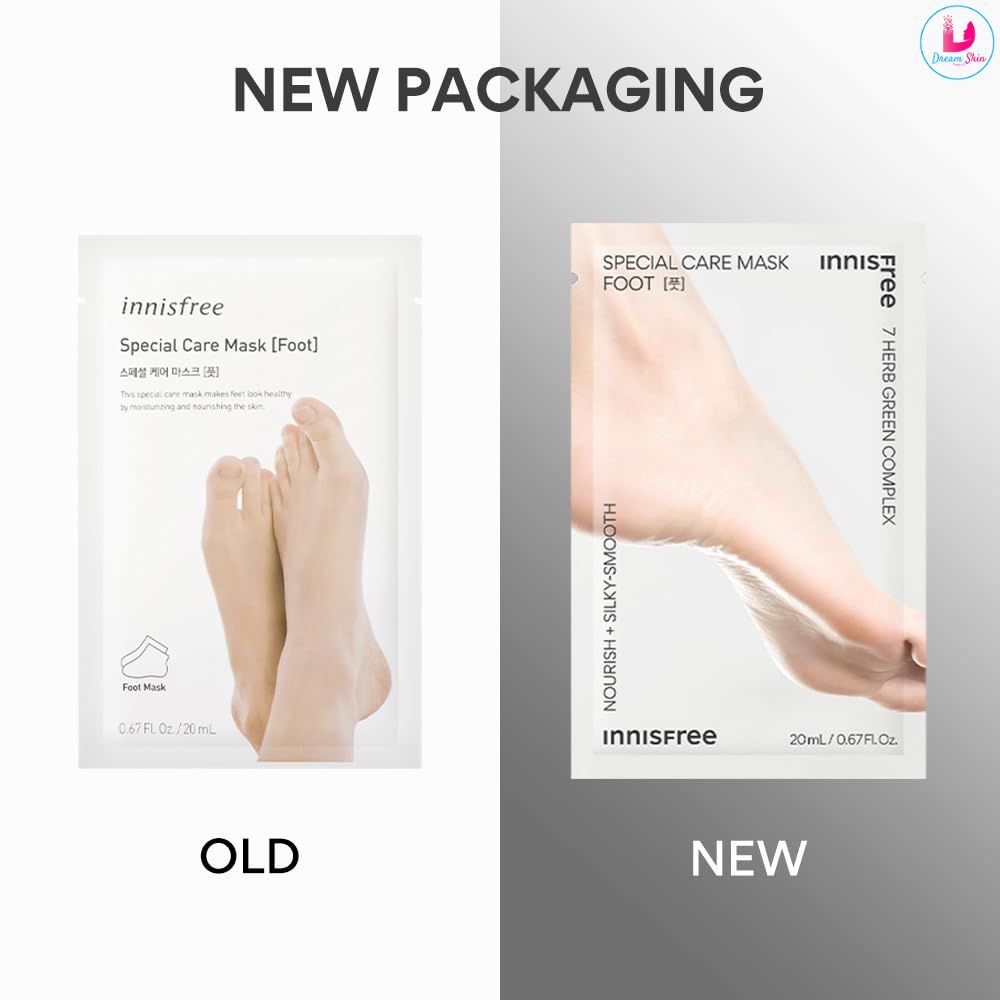 Innisfree Special Care Mask Foot 20ml x1 pair